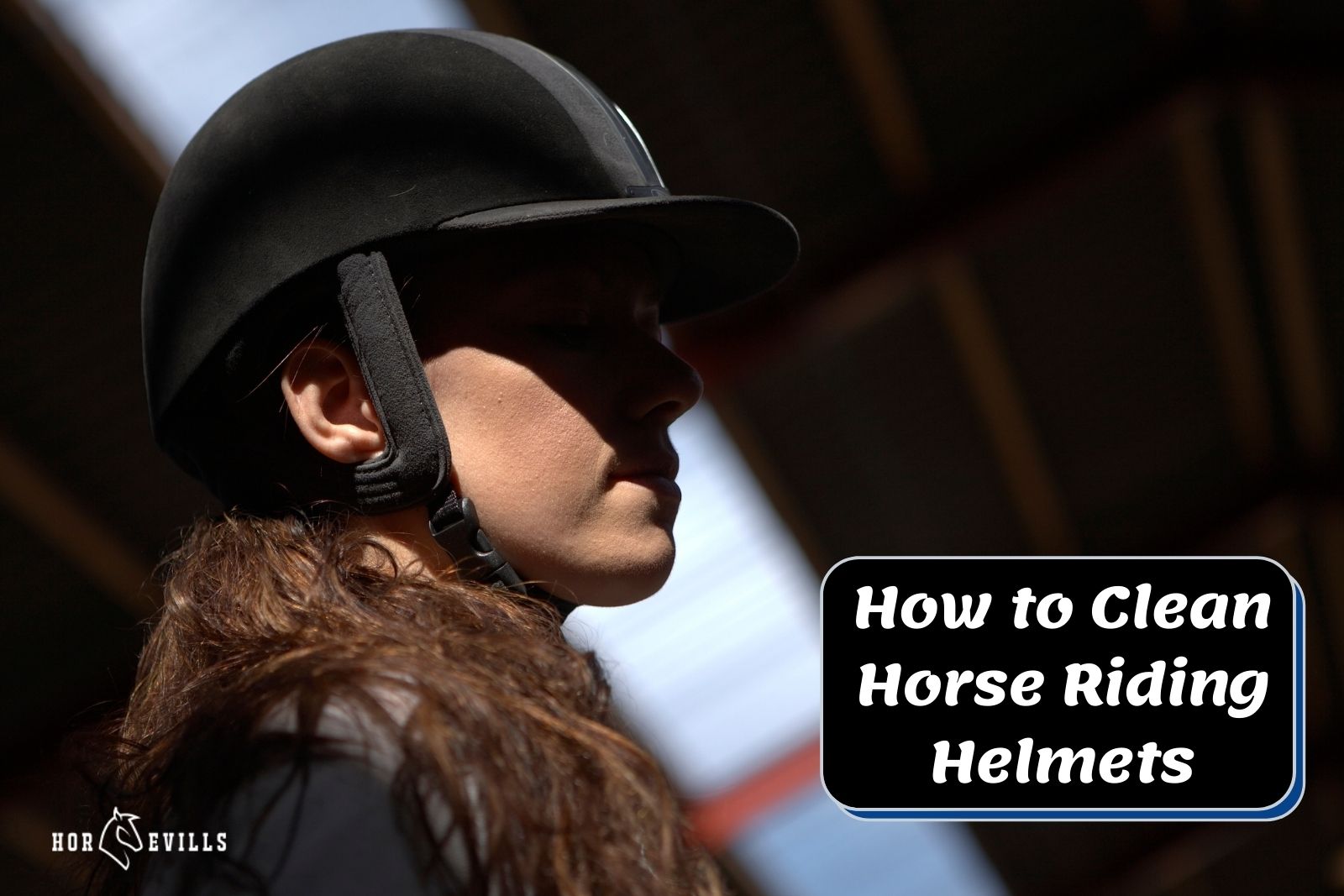 equestrian wearing a horse riding helmet so How To Clean Your Horse Riding Helmet properly?
