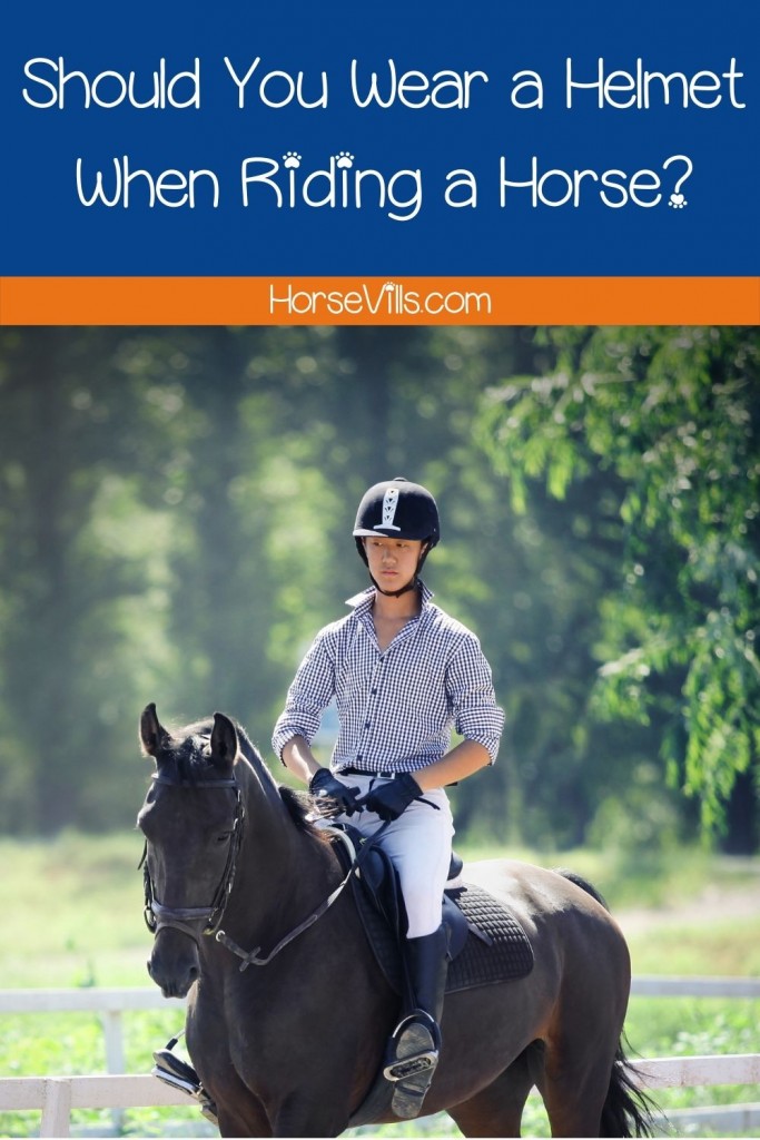 a girl on horse with riding helmet, why are horse riding helmets important