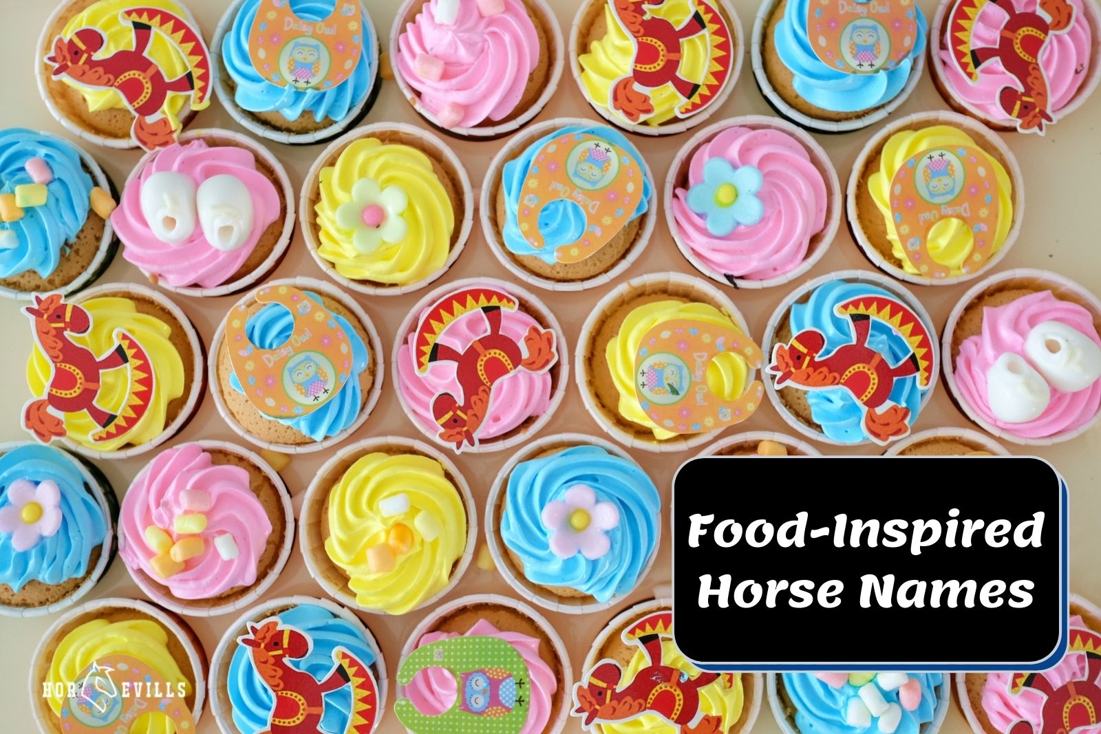 yummy cupcakes for horse food names