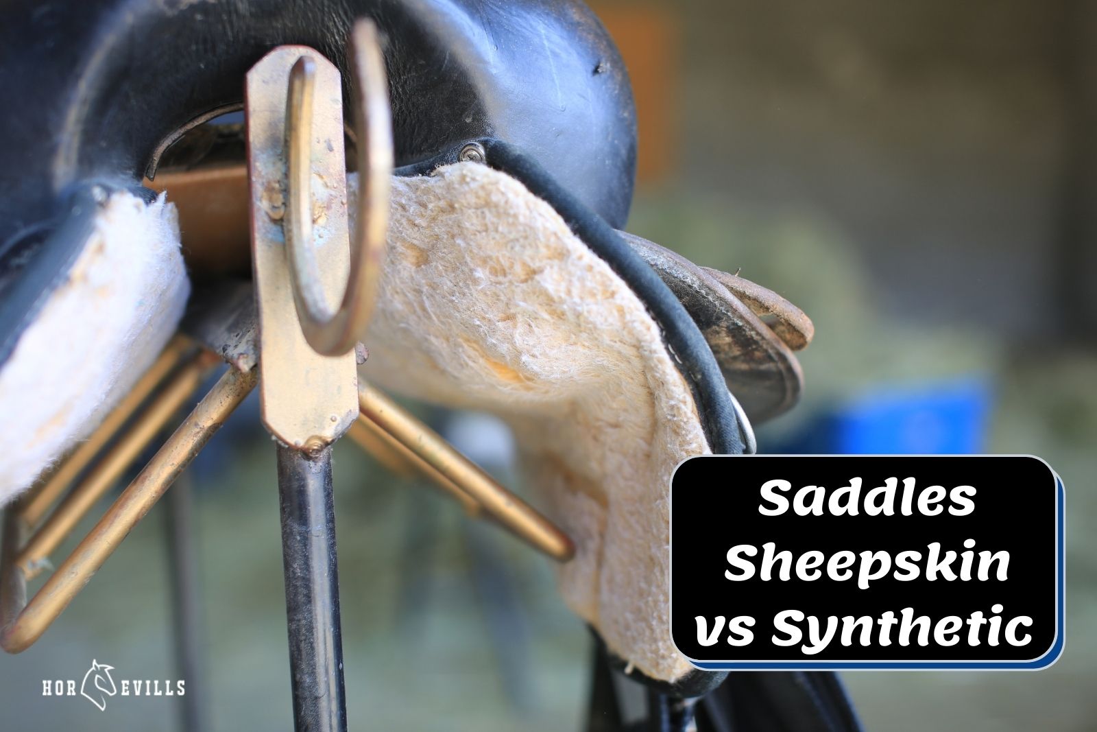 sheepskin saddle pad