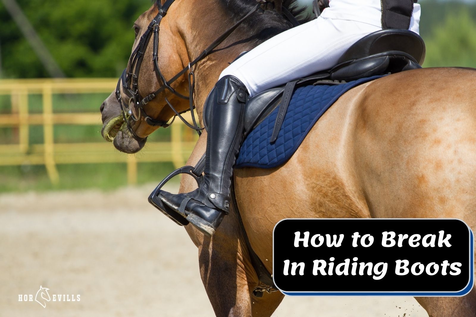 how to break in riding boots