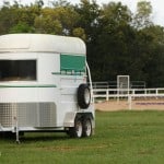 Slant load horse trailer and how much this horse trailer cost