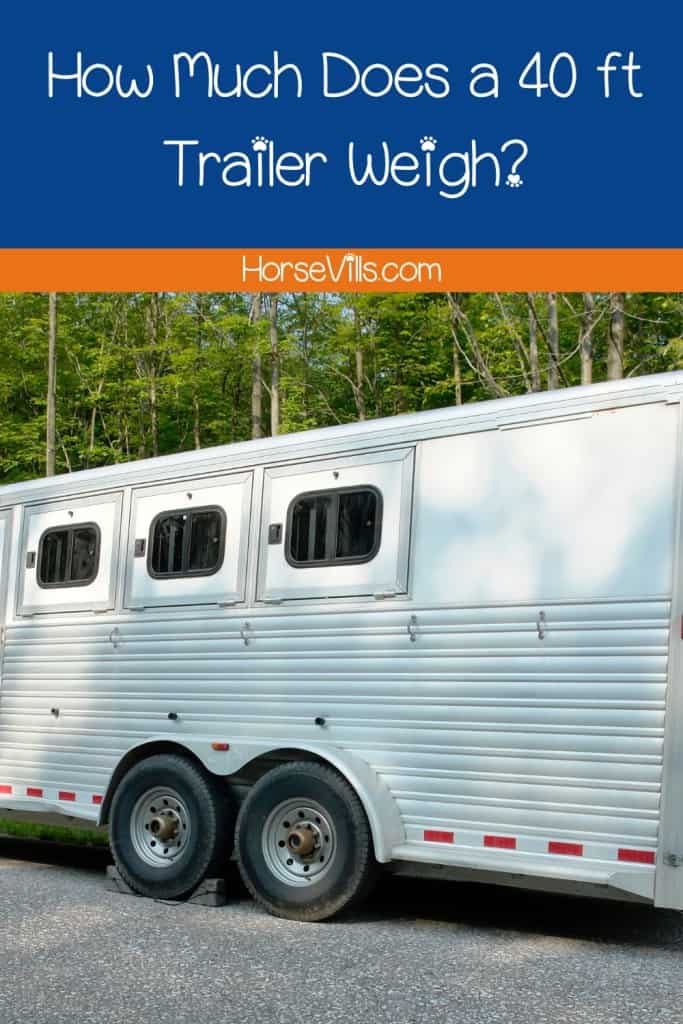 40 ft horse trailer
