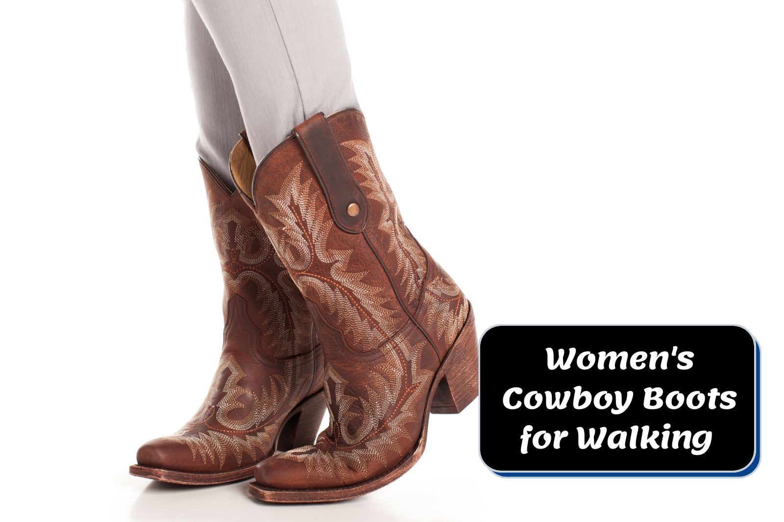 Women's Cowboy Boots for Walking