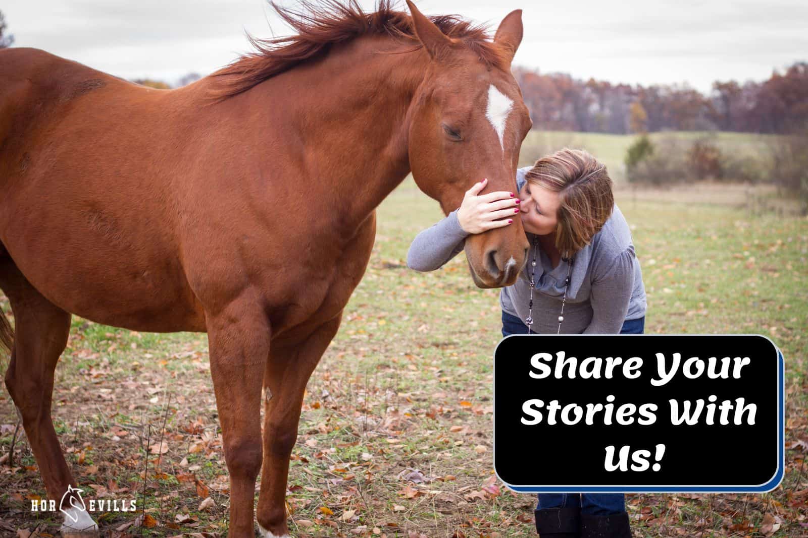 lady kissing her stallion [Calling All Horse Enthusiasts! Share Your Stories With Us!]